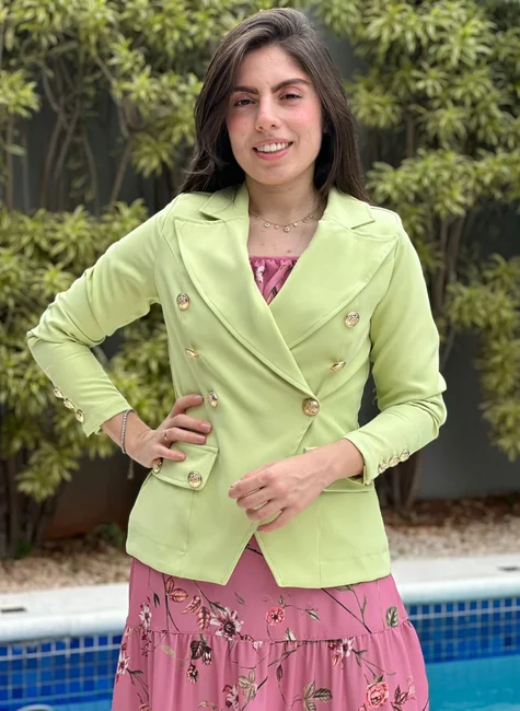 07 blazer edilaine verde lima p