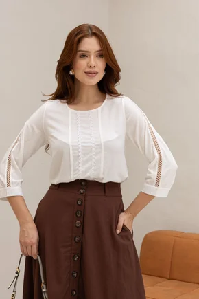 Camisa Laura - Off White
